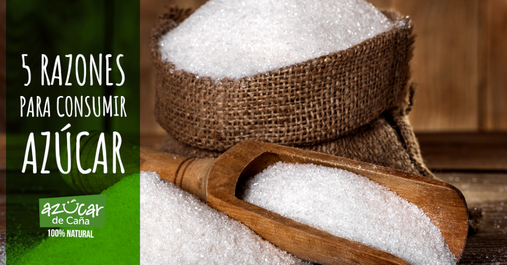 Hablemos de azúcar - 5 razones para comer azúcar sin pasarte...