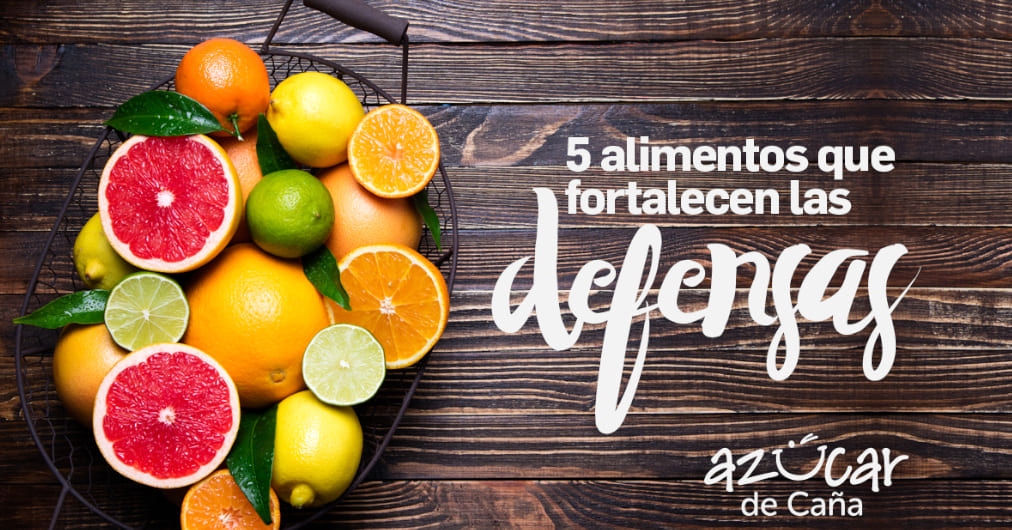 Hablemos de azúcar - 5 alimentos que fortalecen las defensas...