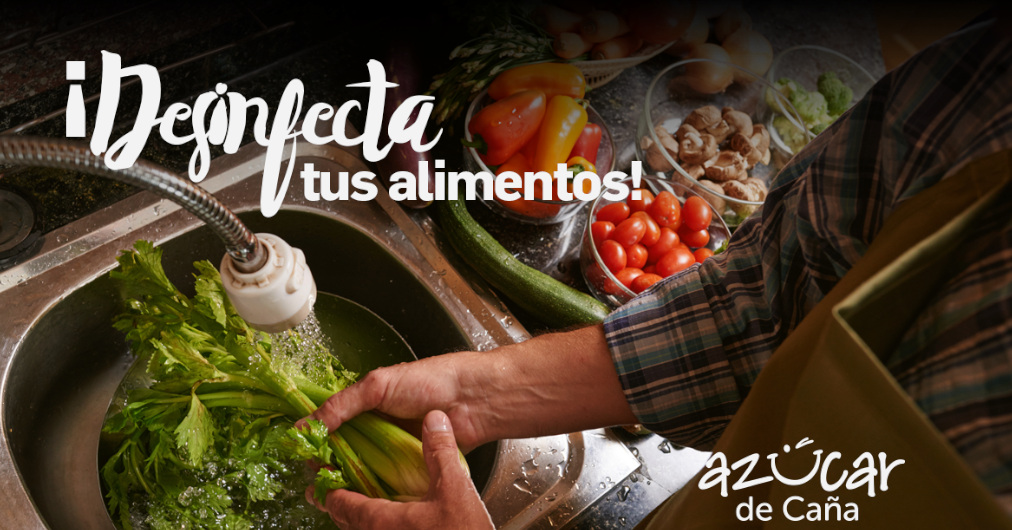 Hablemos de azúcar - ¿Cómo desinfectar los alimentos?...