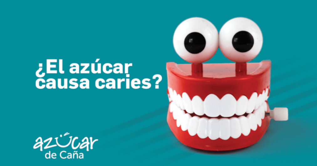 ¿El azúcar causa caries?