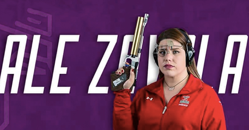 Alejandra Zavala demuestra que sus pistolas truenan en Barranquilla.
