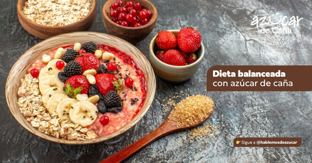 ¿Cómo incluir el azúcar de caña en una dieta balanceada?