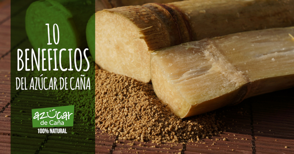 10 beneficios del azúcar de caña