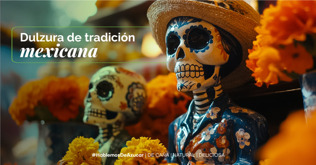 La Tradición del Día de Muertos en México y el Azúcar de Caña