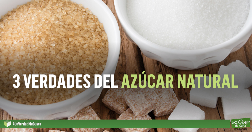 3 verdades del azúcar de caña