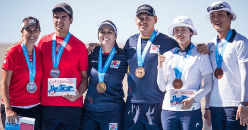 Arqueros mexicanos consiguen Plata en la Copa del Mundo
