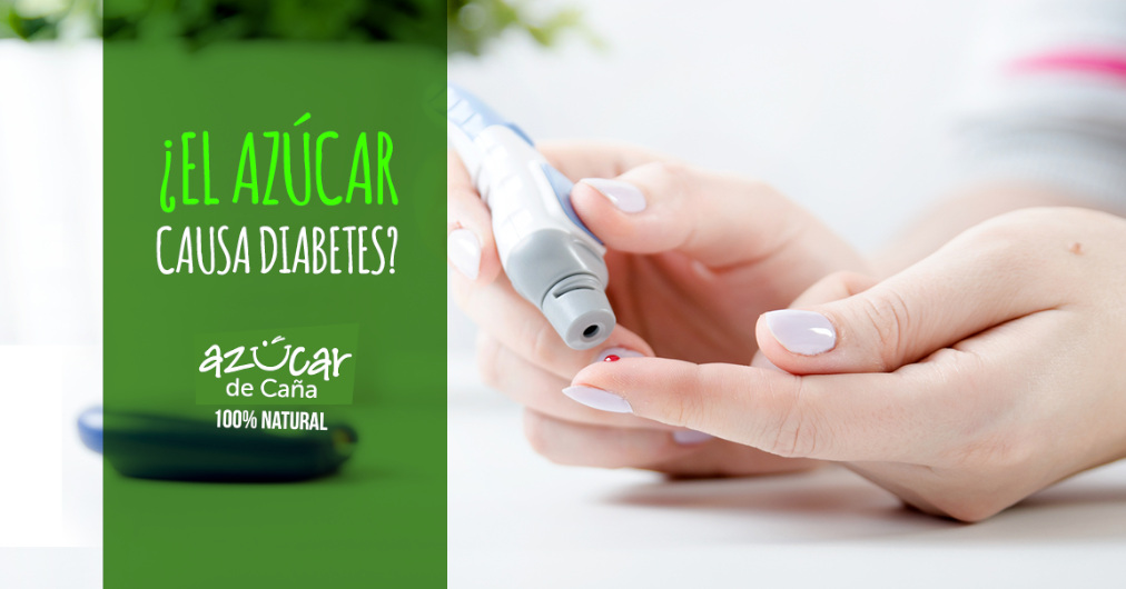 ¿El azúcar causa diabetes?