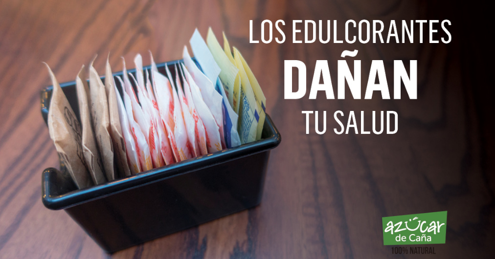 Los endulzantes artificiales dañan la salud