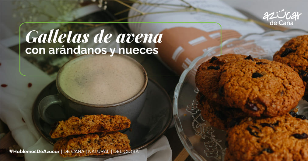 Receta de galletas de avena con arándanos y nueces perfectas para compartir