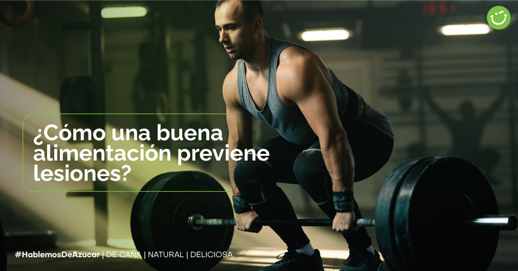 Las lesiones se pueden prevenir con una buena alimentación: Guía para deportistas