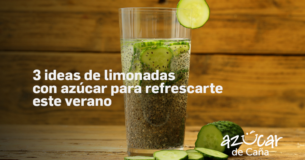 3 ideas de limonadas con azúcar para refrescarte este verano
