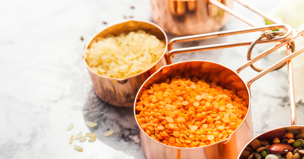 Calcula cuanto comer con objetos cotidianos