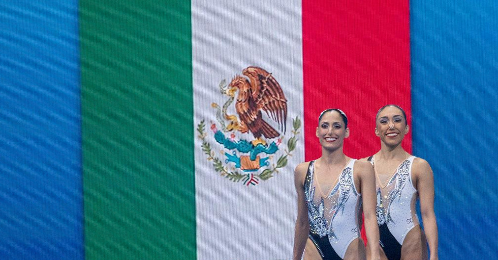 Nuria Diosdado y Karem Achach a penas vulven y ya miran a Tokio