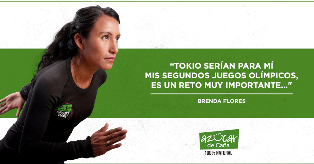 Brenda Flores, con el paso firme