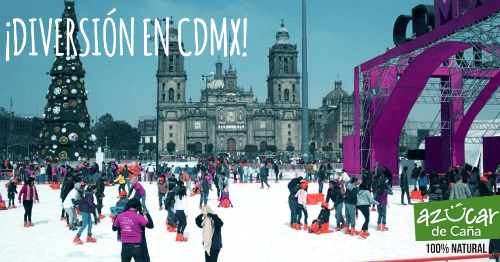 ¿Energía para patinar?  Así será la pista de hielo en la CDMX.