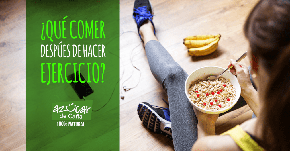 3 alimentos post entrenamiento