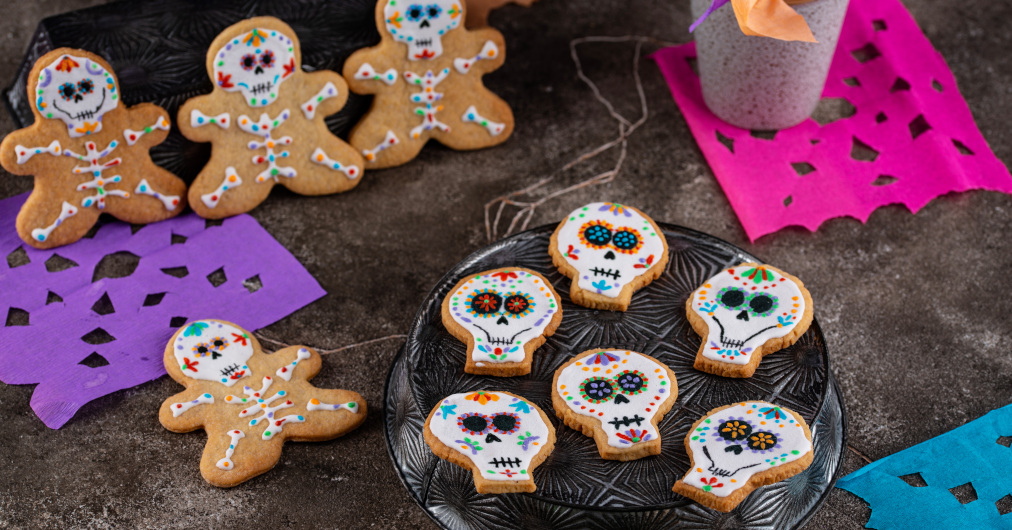 Galletas de pan de muerto