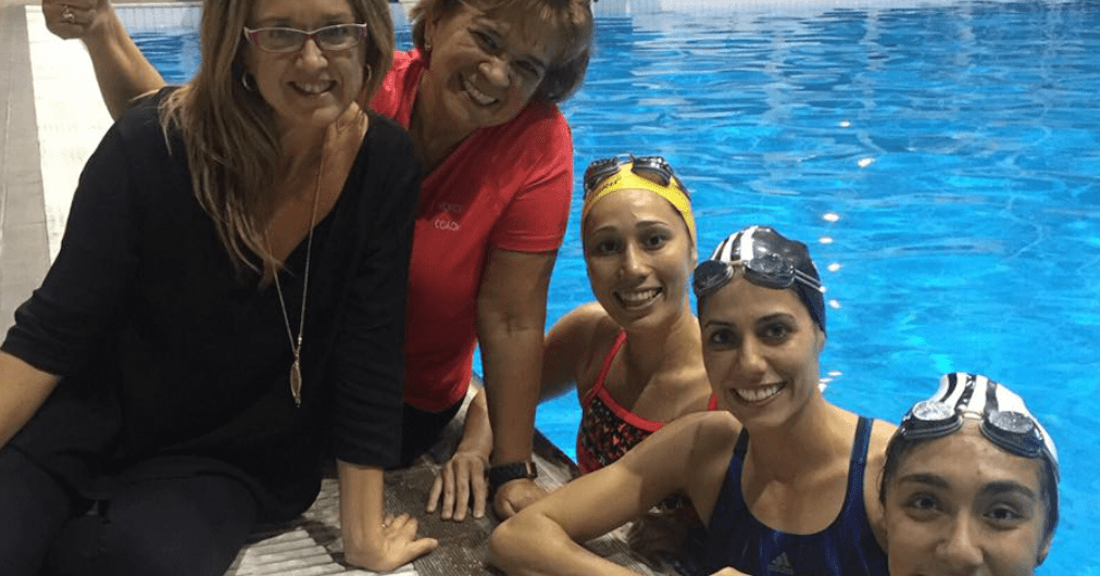 Anna Tarrés en México para entrenar a las sirenas mexicanas