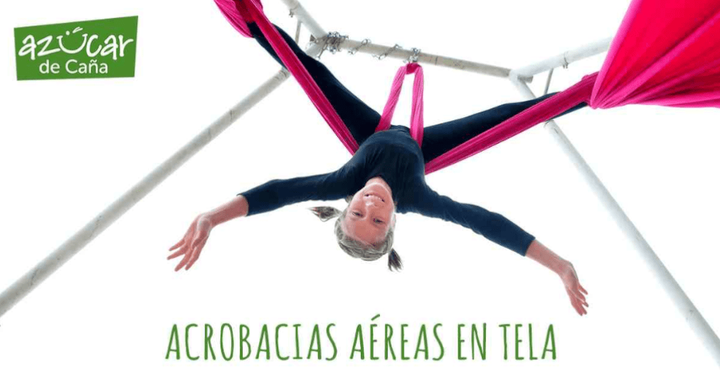 Acrobacias aéreas en tela